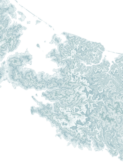 Prince Edward Island Map Print