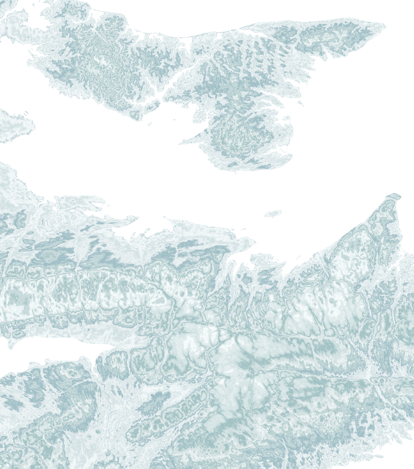 Maritime Provinces Map Print
