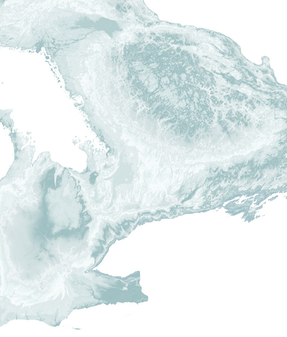 Ontario Map Print