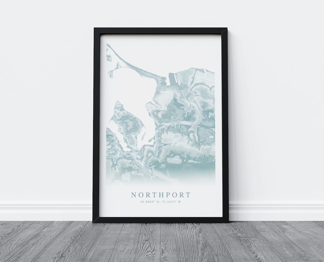 Northport NY Map Print