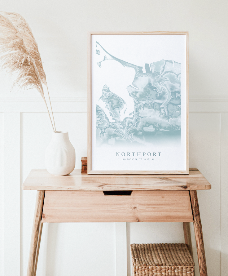 Northport NY Map Print