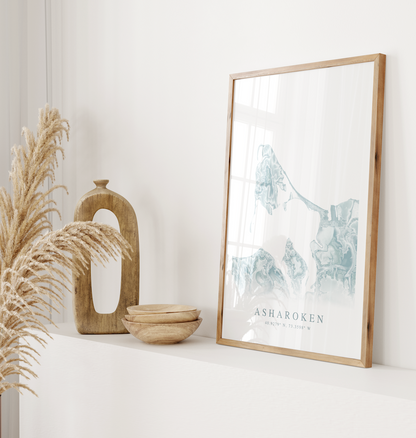 Asharoken Map Print