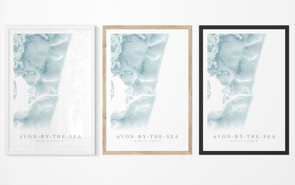 Avon-by-the-Sea Map Print