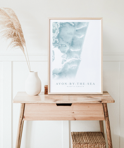 Avon-by-the-Sea Map Print