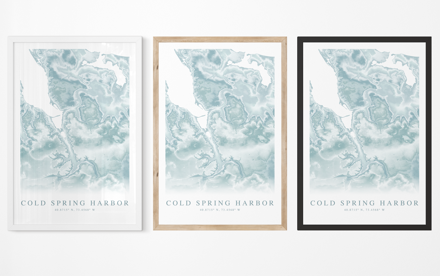 Cold Spring Harbor Map Print