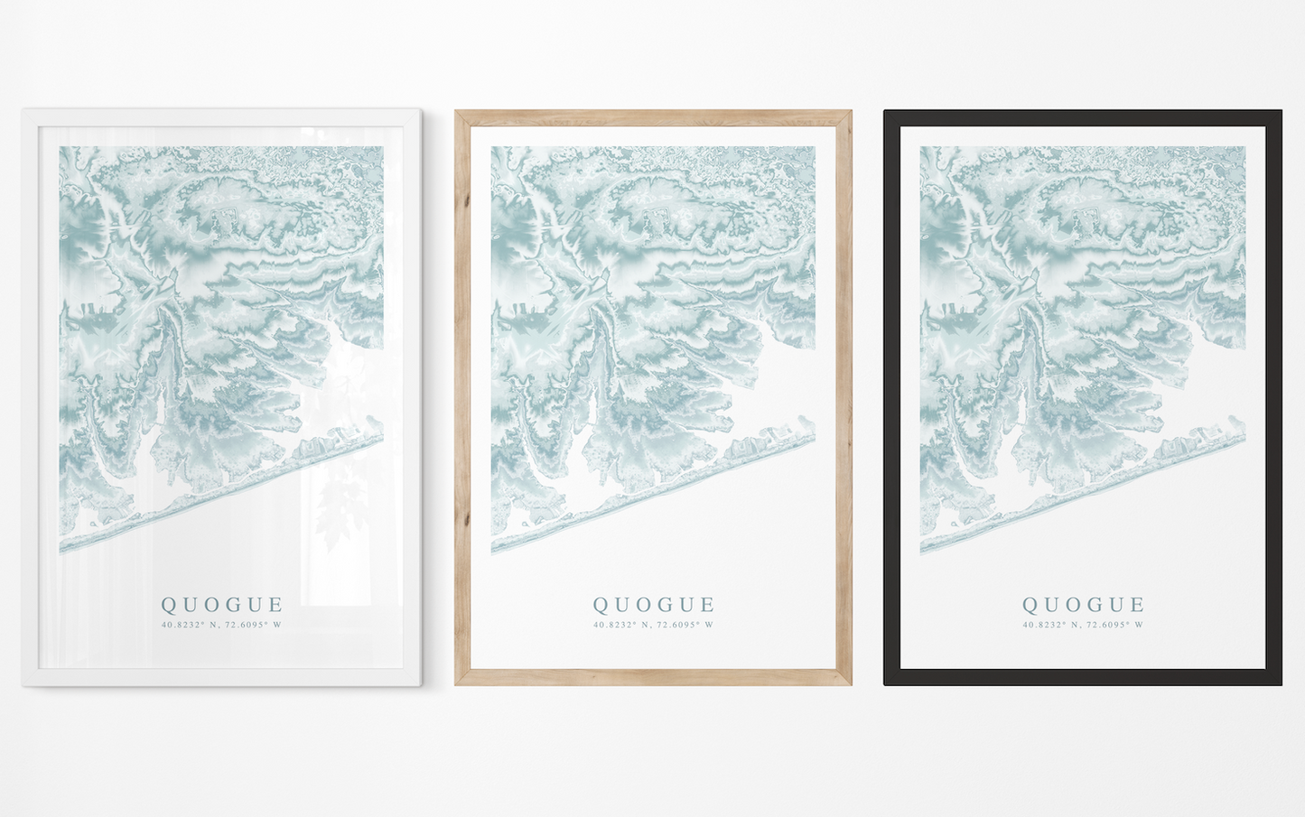 Quogue Map Print