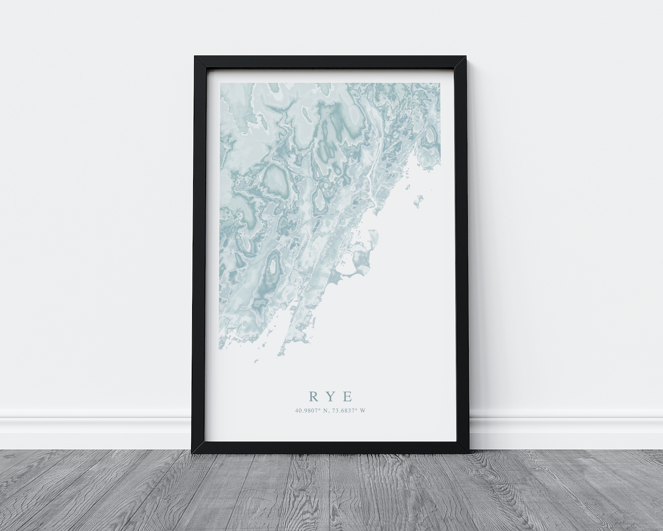 Rye NY Map Print