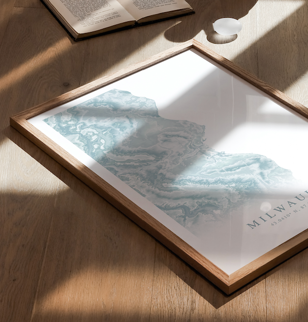 Milwaukee Map Print