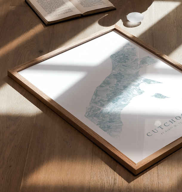 Cutchogue Map Print