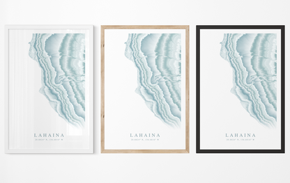 Lahaina Map Print