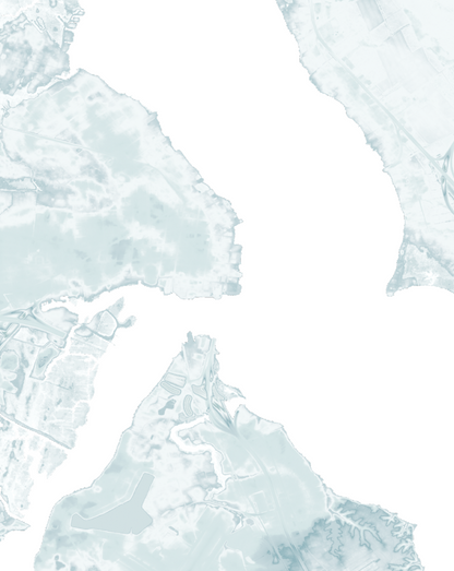 New Bern Map Print