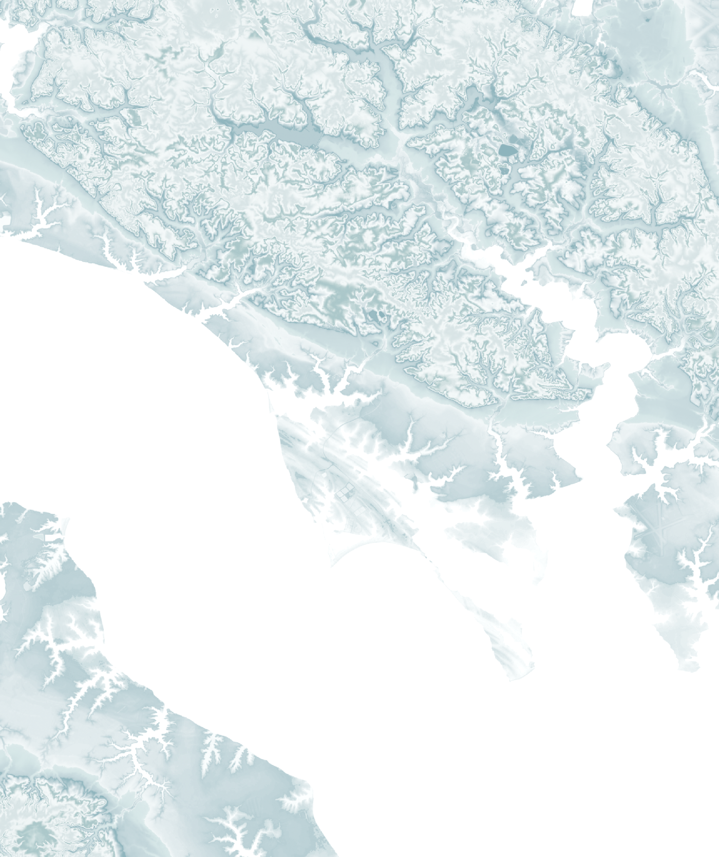 St. Mary's County MD Map Print