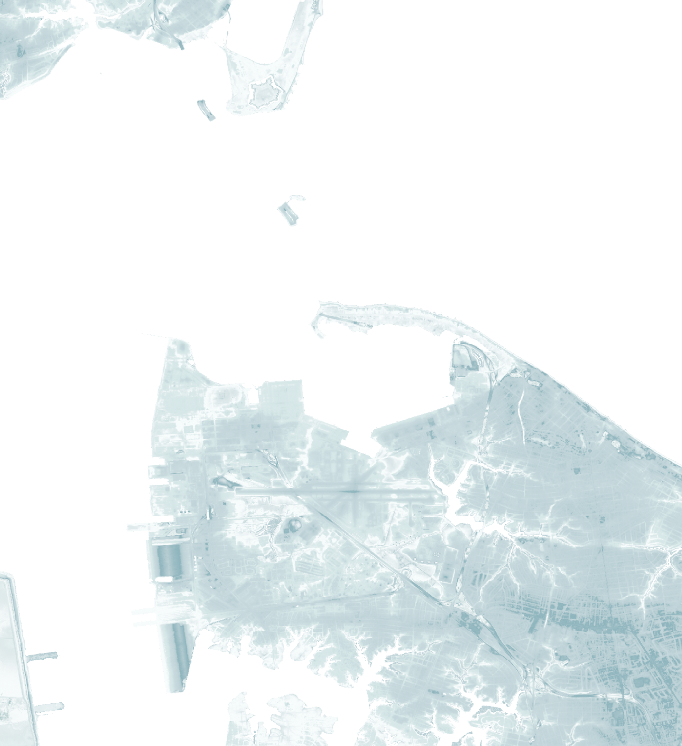 Hampton Roads VA Map Print