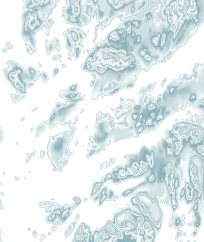 Lake Temagami Map Print