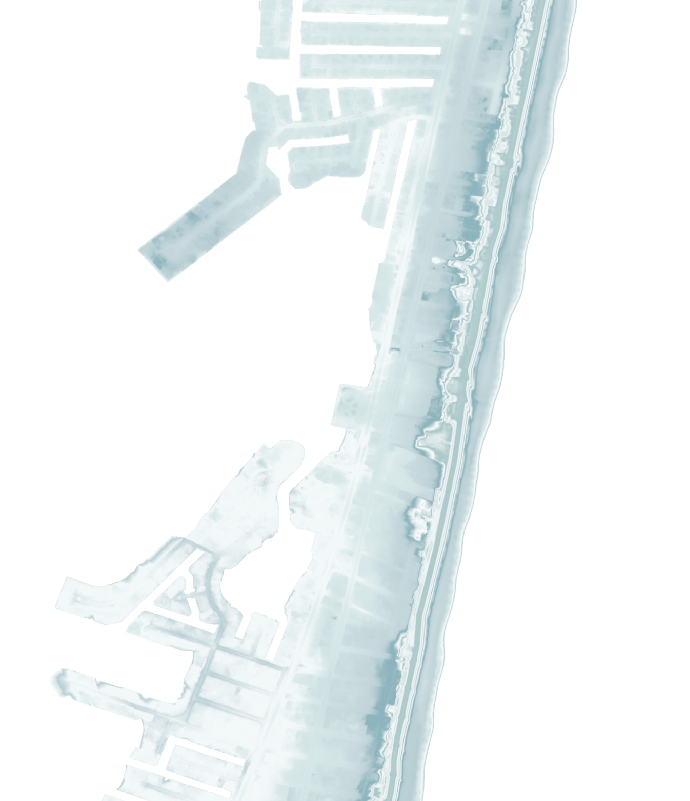 Normandy Beach NJ Map Print