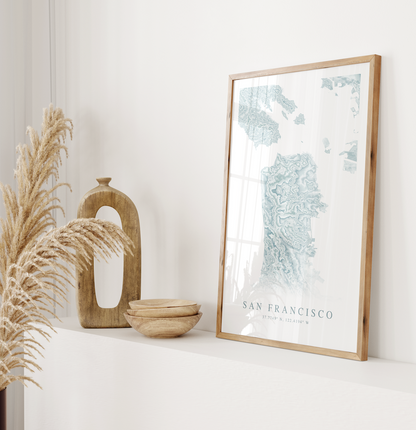 San Francisco Map Print