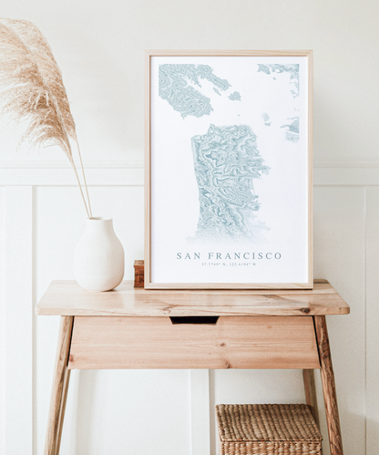 San Francisco Map Print