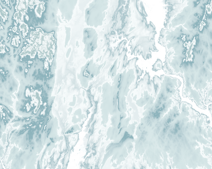 Connecticut Map Print Landscape