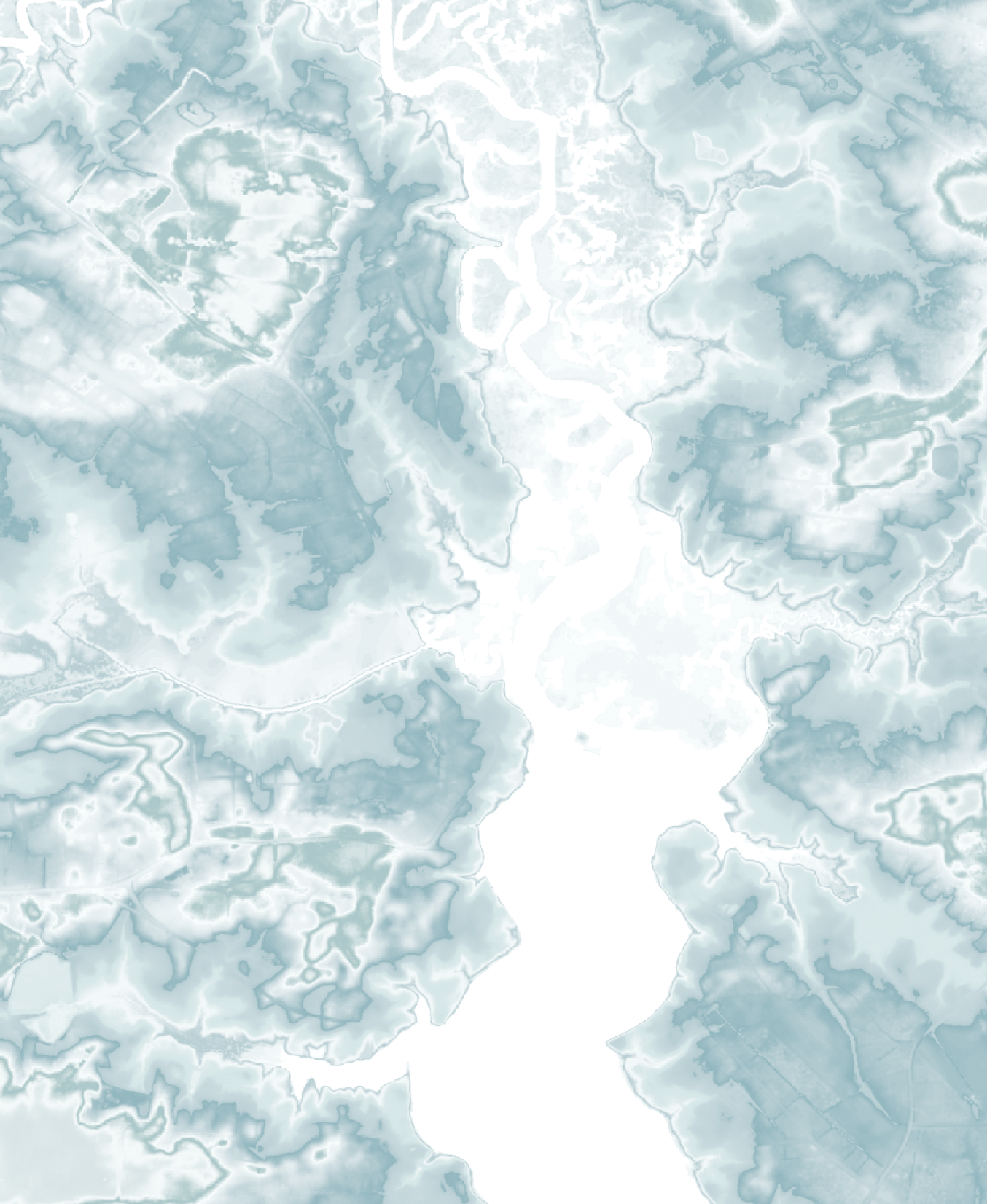 Shallotte Map Print