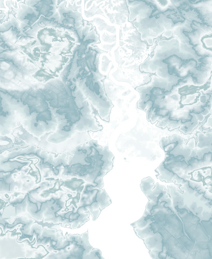 Shallotte Map Print