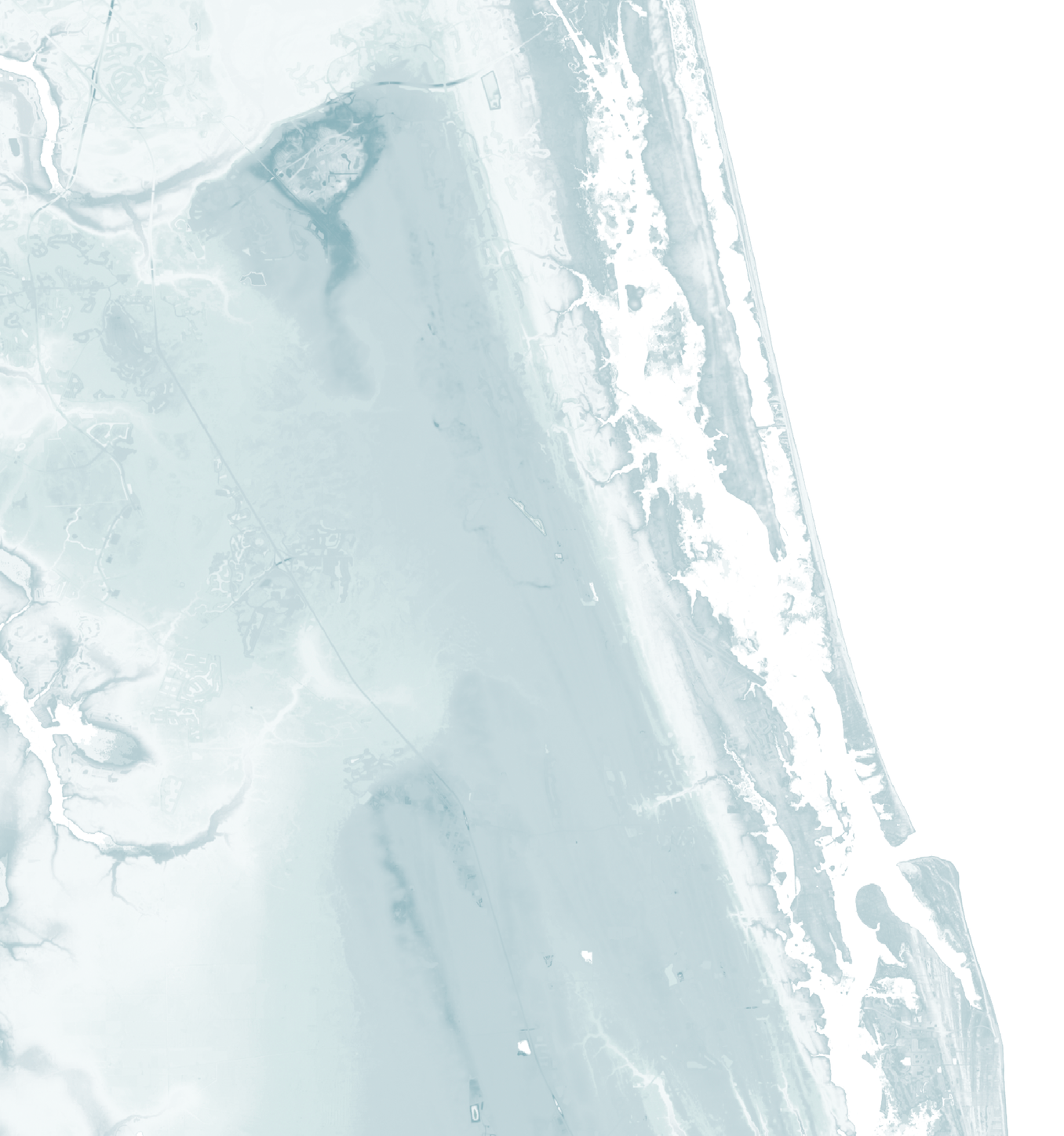 St. Johns County FL Map Print