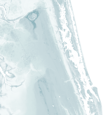 St. Johns County FL Map Print