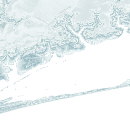 Bogue Banks Map Print