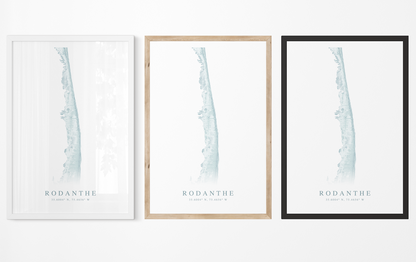 Rodanthe Map Print