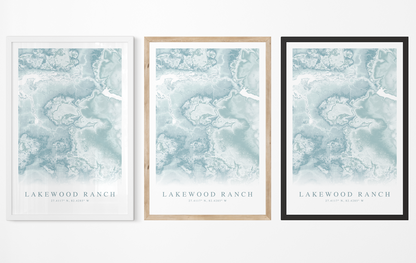 Lakewood Ranch Map Print