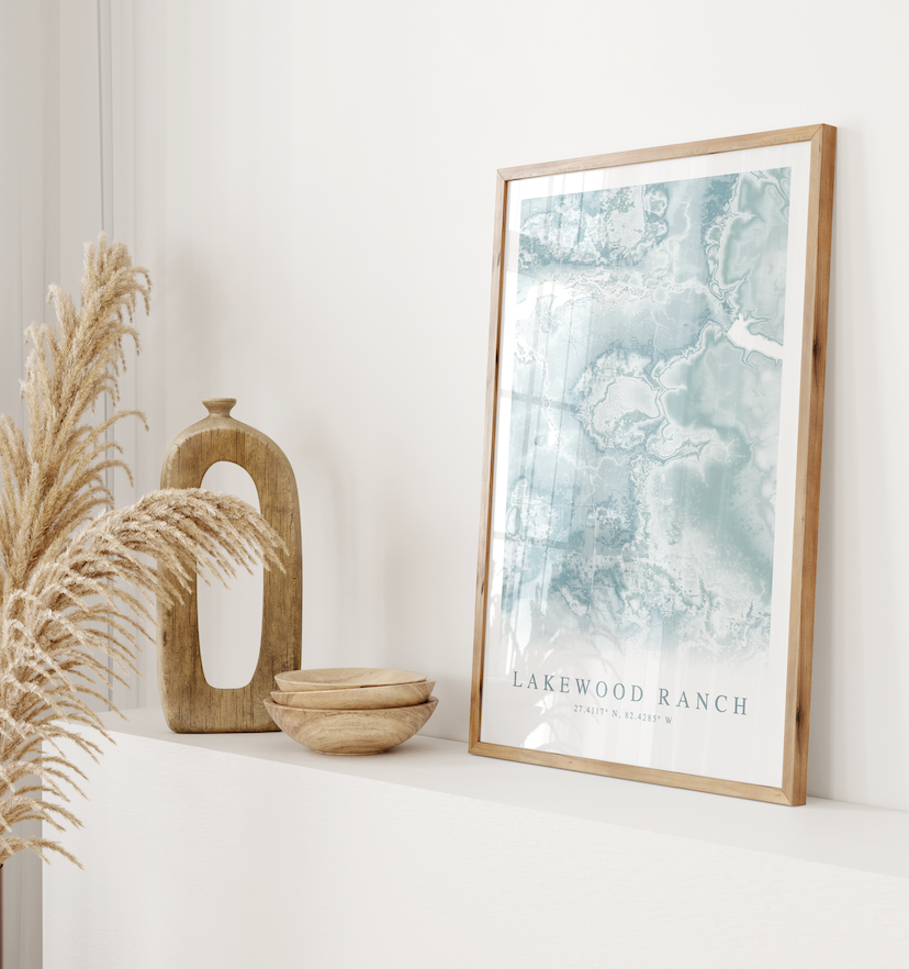 Lakewood Ranch Map Print