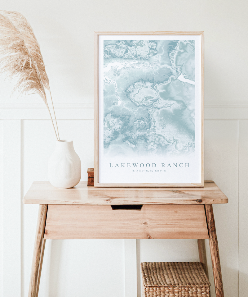Lakewood Ranch Map Print