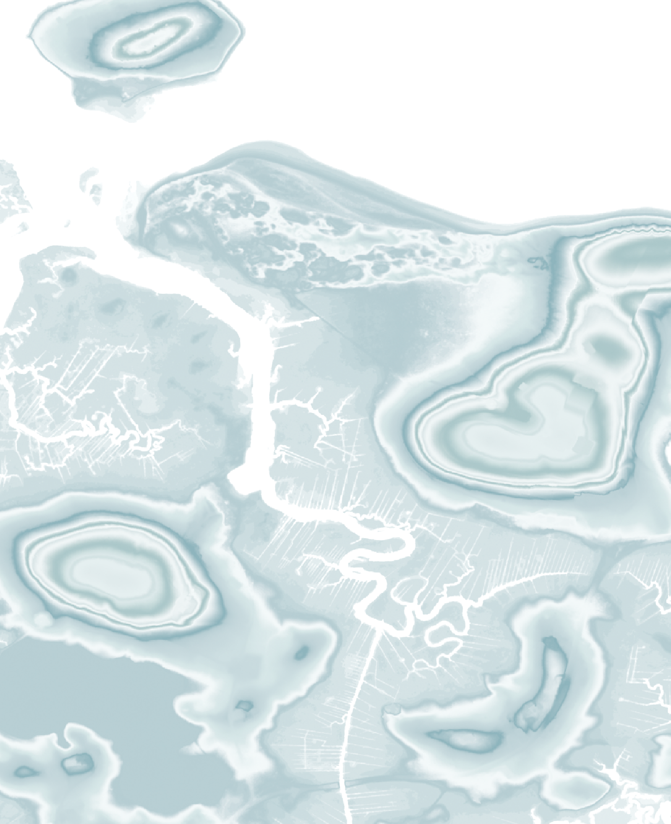 Crane Beach Map Print