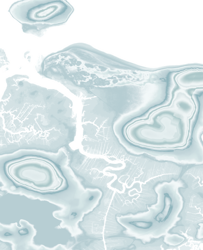 Crane Beach Map Print