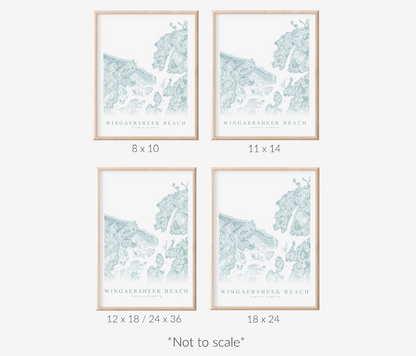 Wingaersheek Beach Map Print