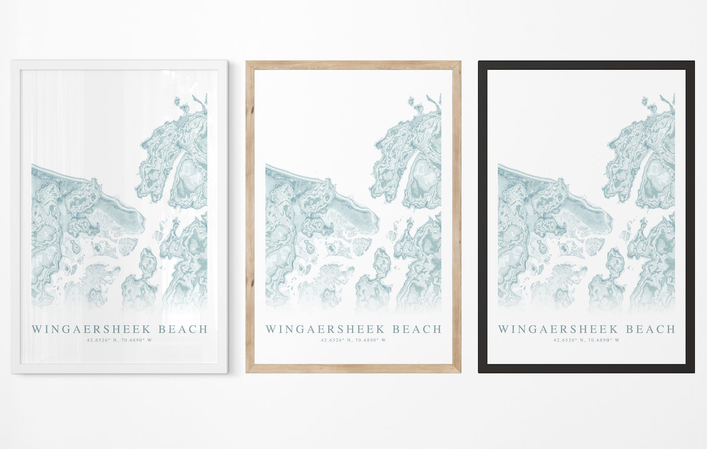 Wingaersheek Beach Map Print