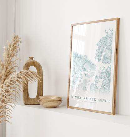 Wingaersheek Beach Map Print