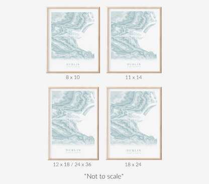 Dublin Map Print