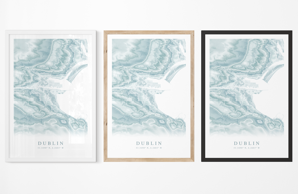 Dublin Map Print