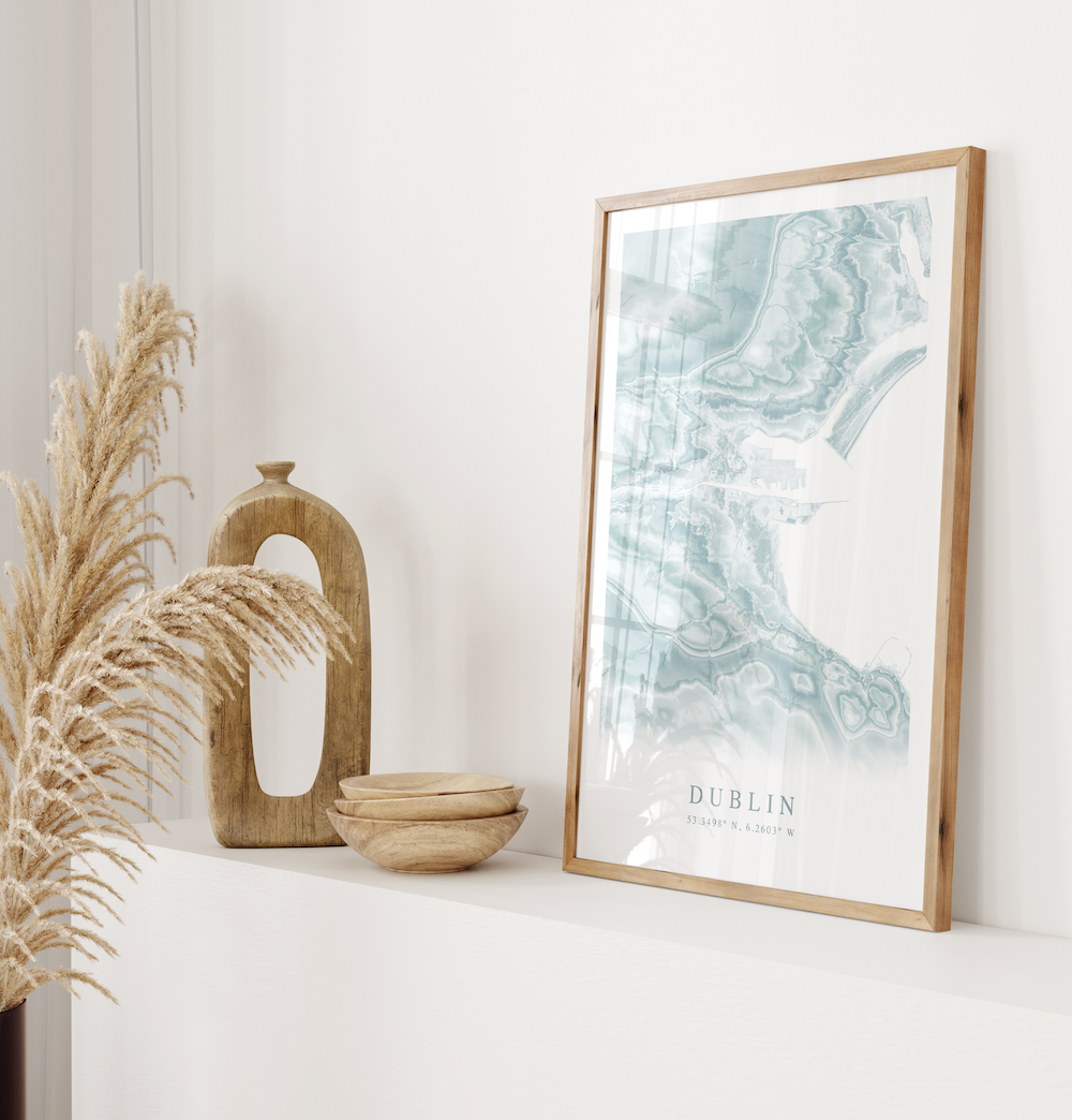 Dublin Map Print
