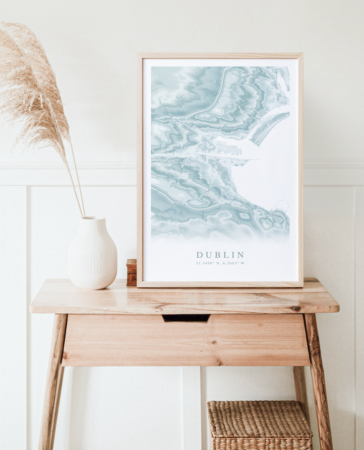 Dublin Map Print