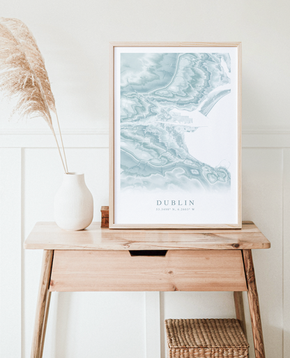 Dublin Map Print
