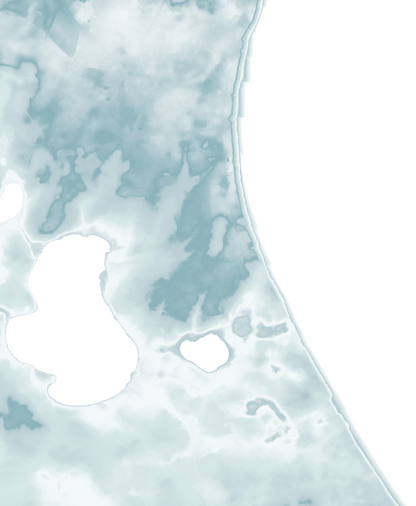 Manomet Map Print