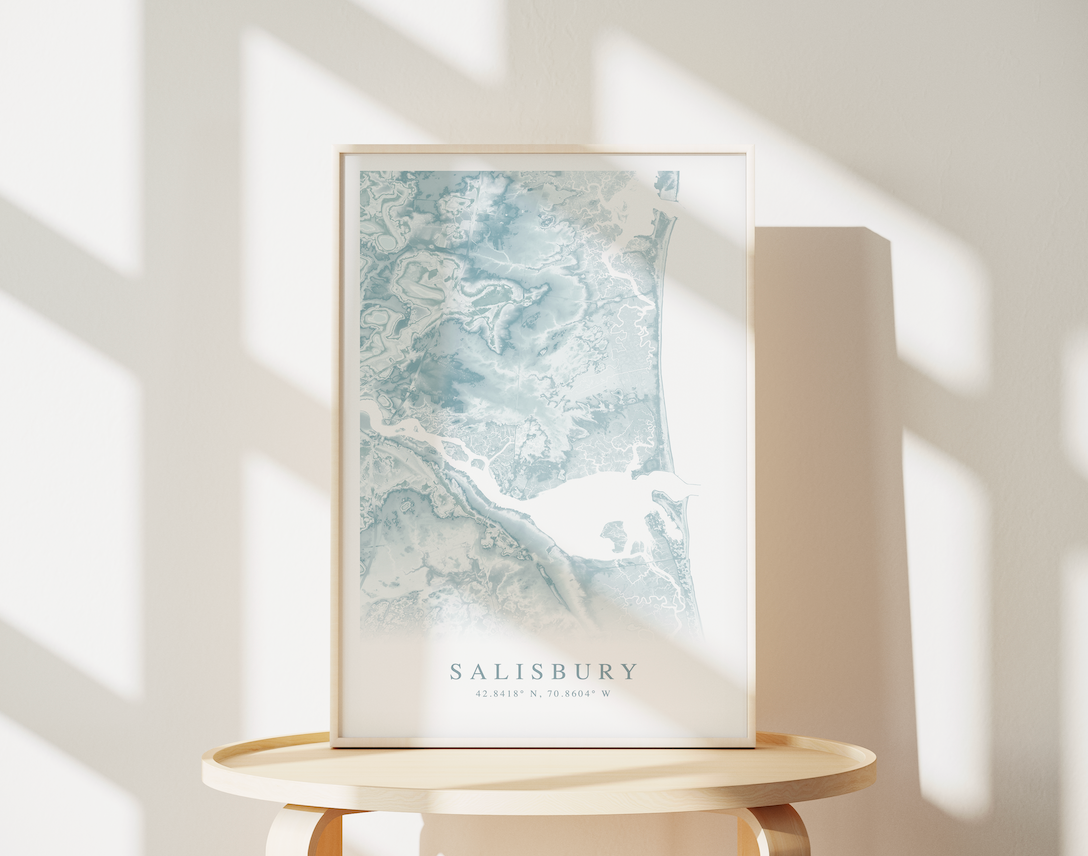 Salisbury Map Print