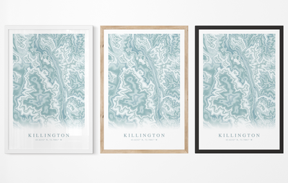 Killington VT Map Print