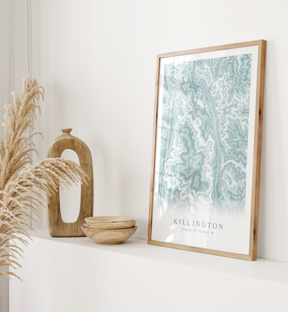 Killington VT Map Print