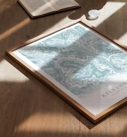 Killington VT Map Print