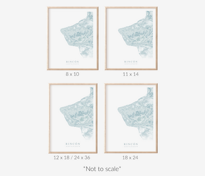 Rincon Map Print