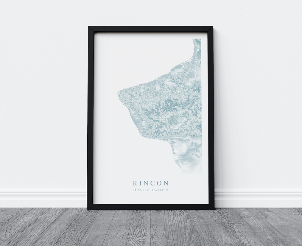Rincon Map Print