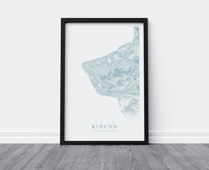 Rincon Map Print