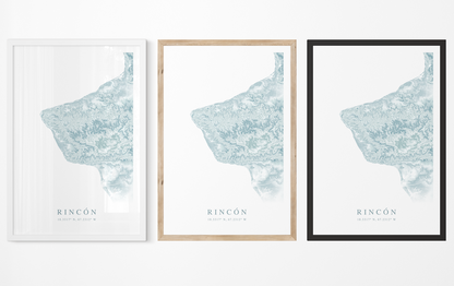 Rincon Map Print